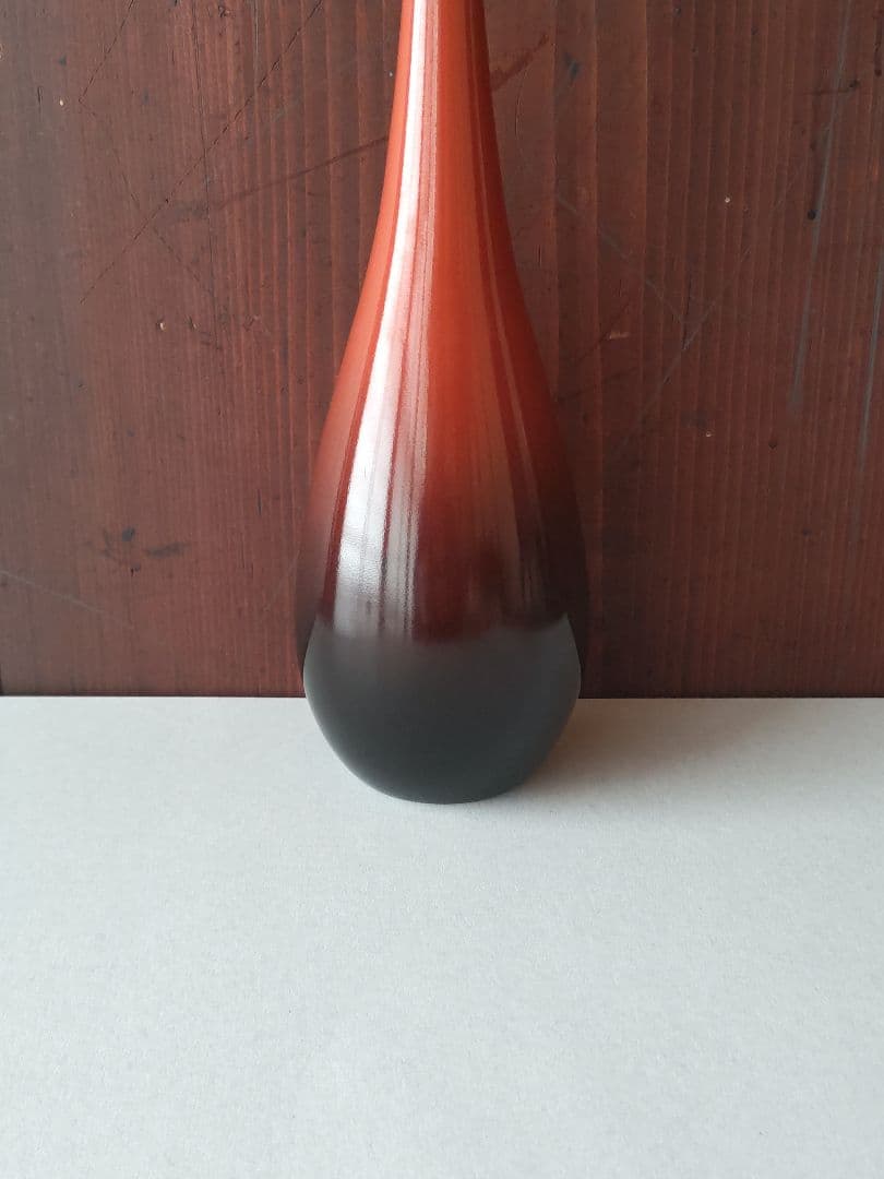 鶴首の花器　銅製　希少　華道池坊家元署名