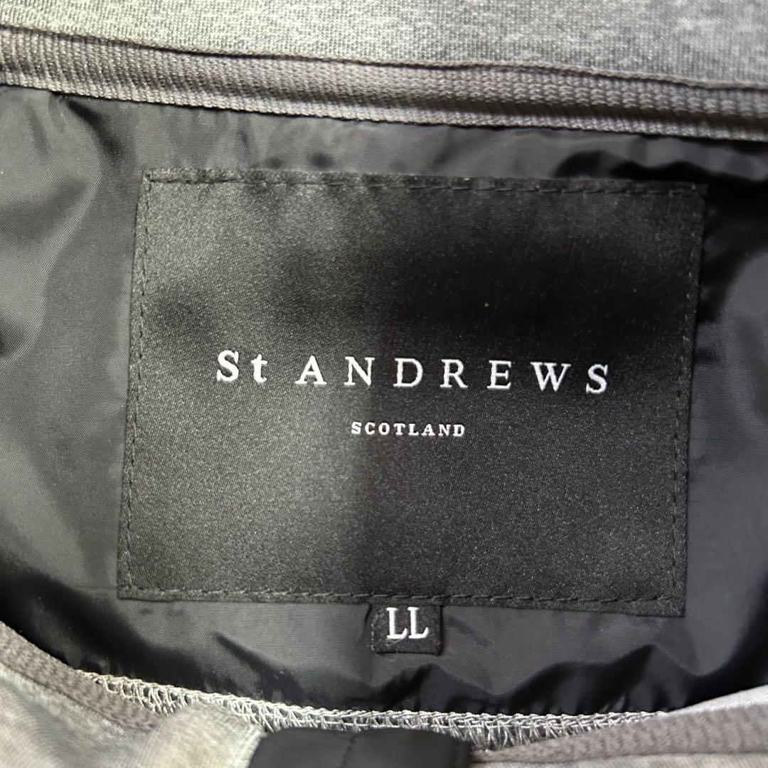 St ANDREWS（セントアンドリュース） スタンドカラーフルジップジャケット