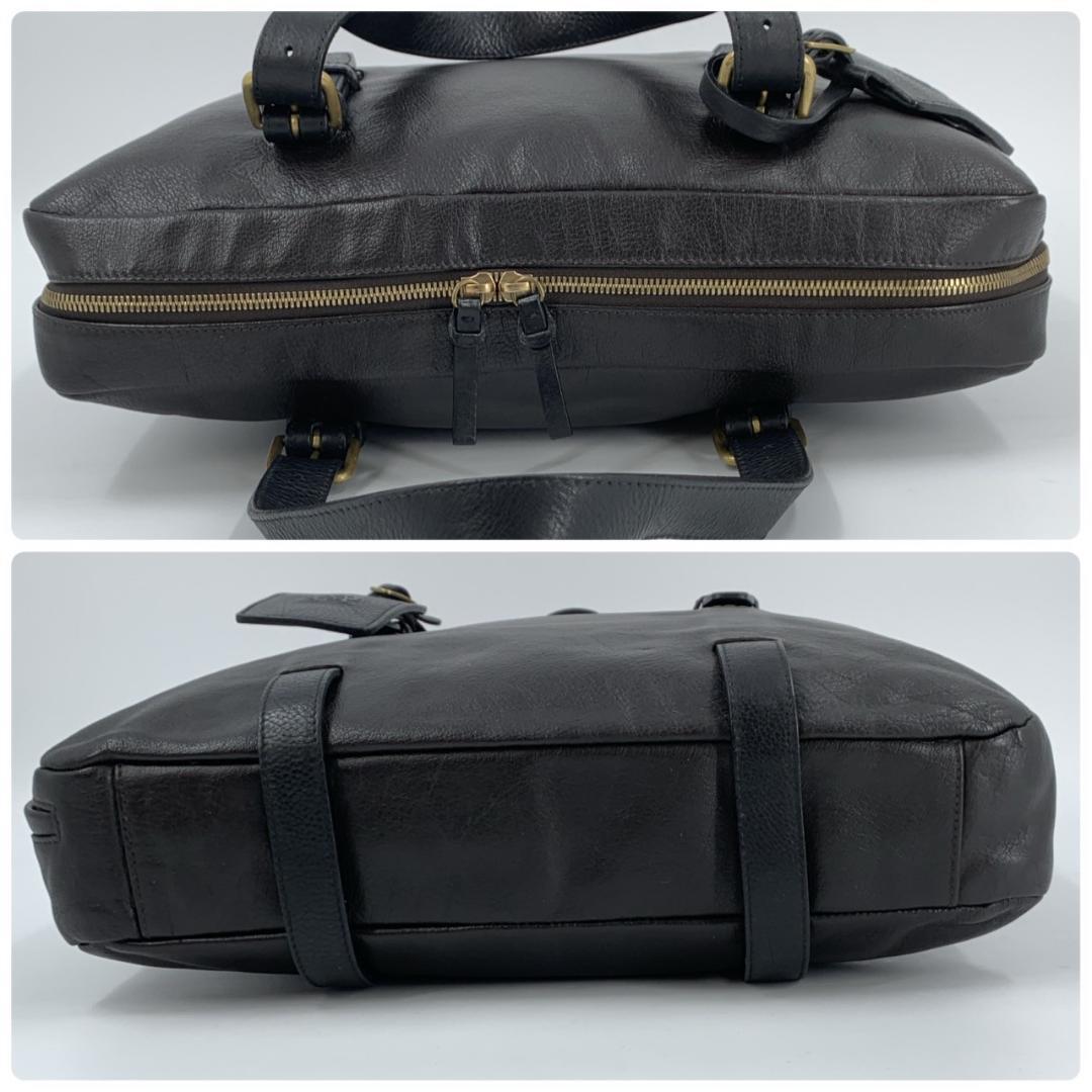 ダンヒル ENDEAVOUR エンデバー ビジネスバッグ ブリーフケース 焦茶