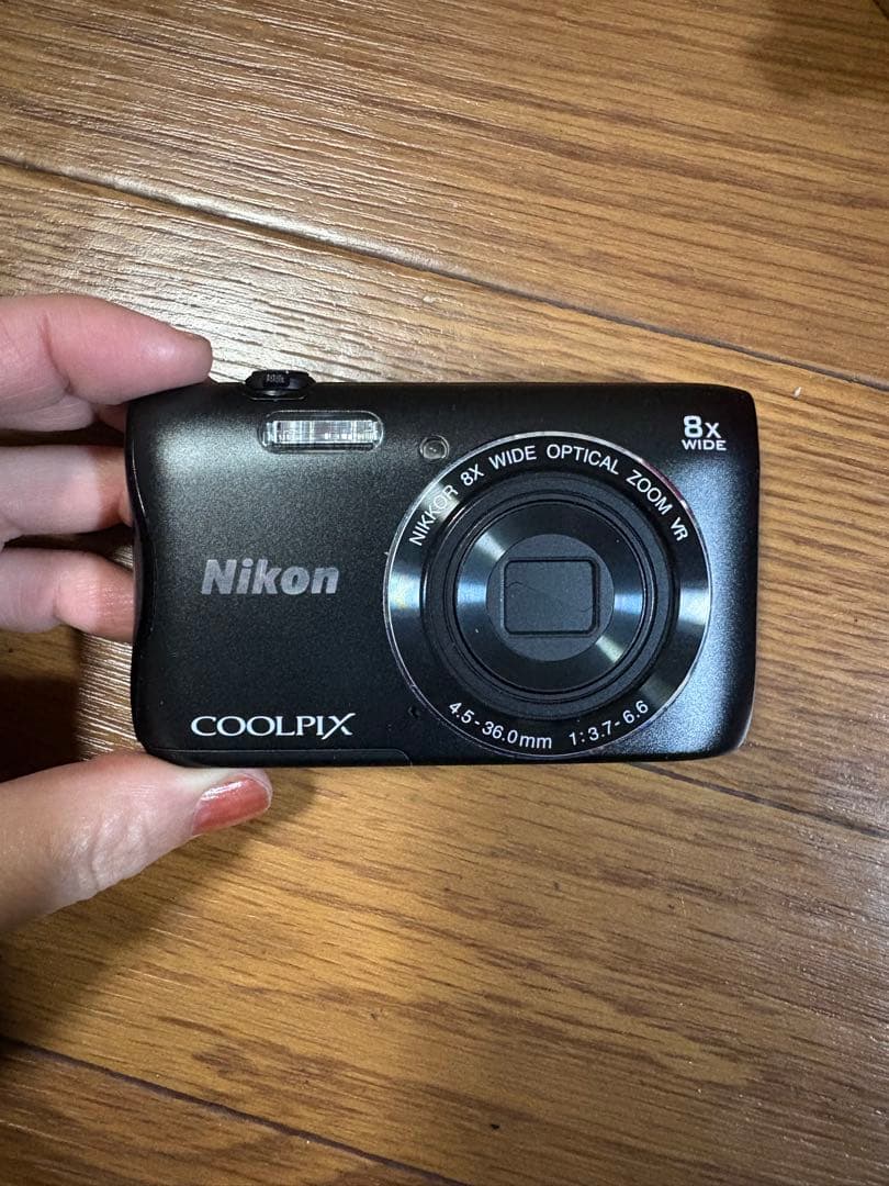 動作OK Nikon COOLPIX S3700 本体と付属品