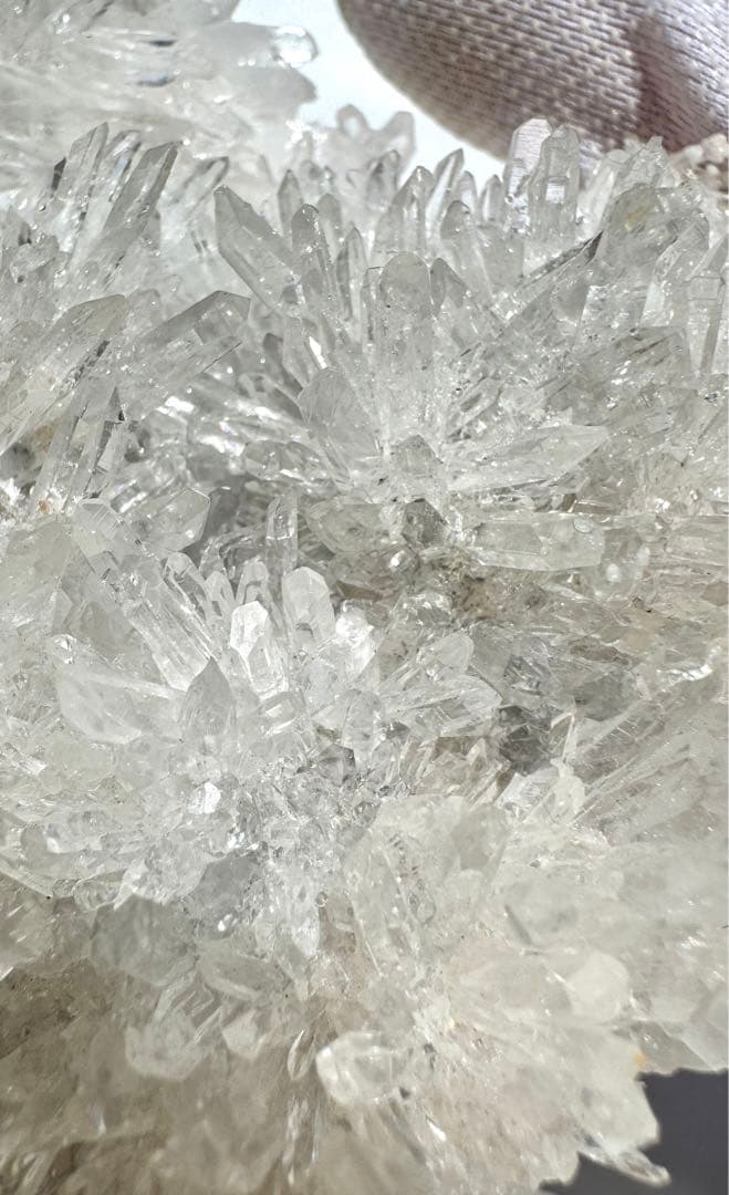 天然フラワー状水晶クラスター ヒマラヤ産水晶 高品質