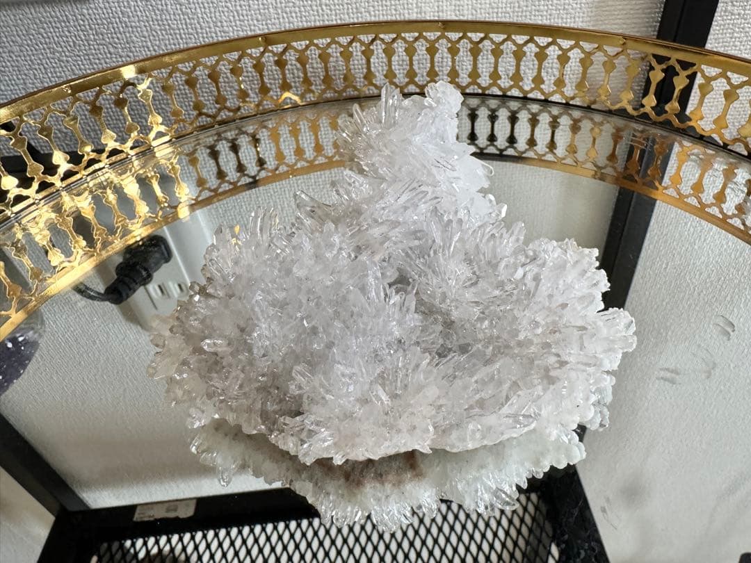 天然フラワー状水晶クラスター ヒマラヤ産水晶 高品質