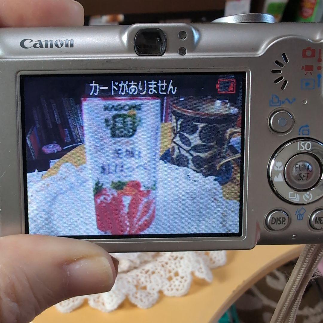 デジカメ　CANON IXY70 バッテリー、取説、充電器、SDカード