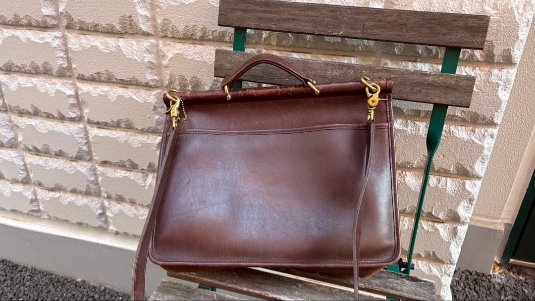 オールドコーチ 2WAY レザーバッグ