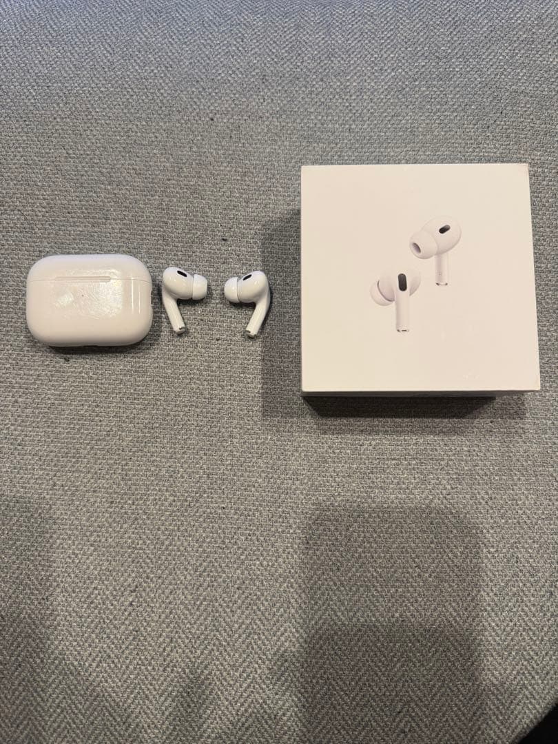 AirPods Pro2本体 充電ケース付き ホワイト 美品