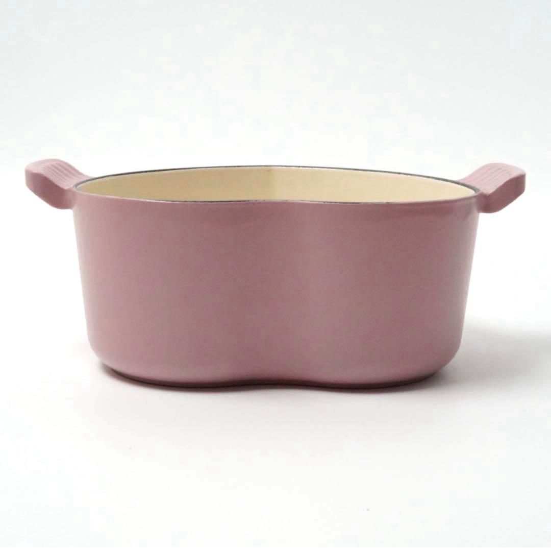 【美品】LE CREUSET　ココット ダムール　シュガーピンク　18cm