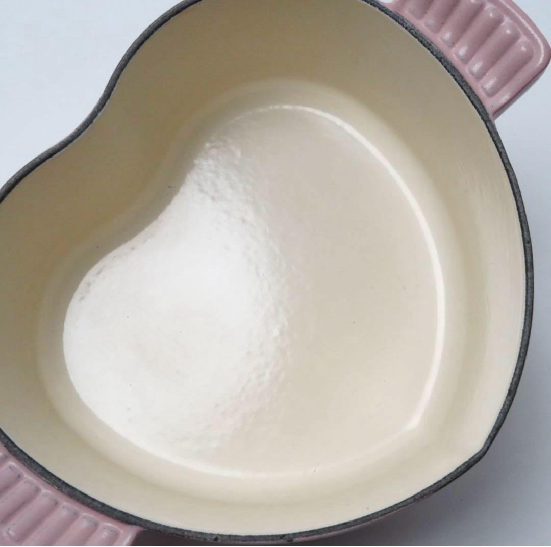 【美品】LE CREUSET　ココット ダムール　シュガーピンク　18cm