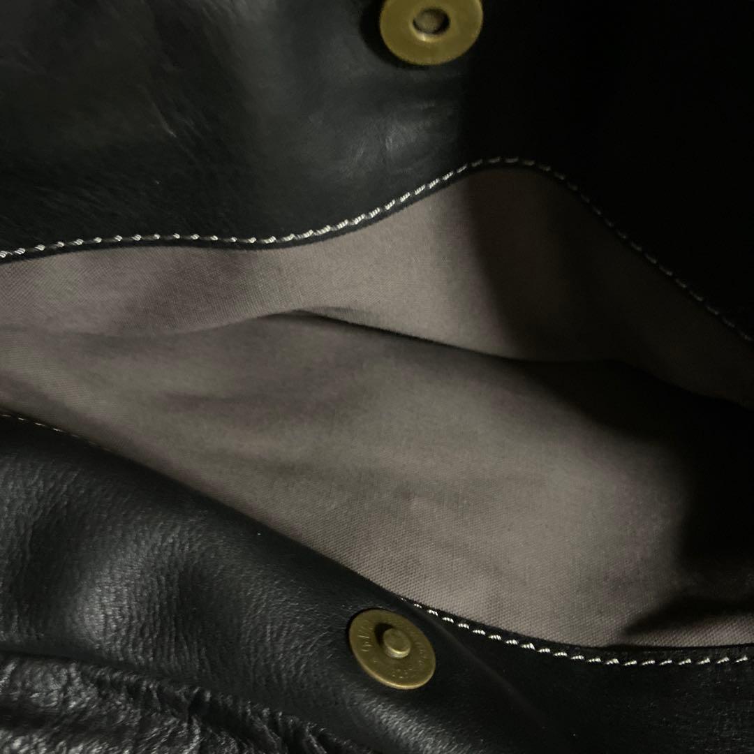 本日限定価格土屋鞄本革ビジネスバッグ黒