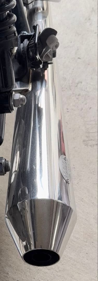 4*F様 ヤマハ SR400 WM 7R JSMA メガホン マフラー