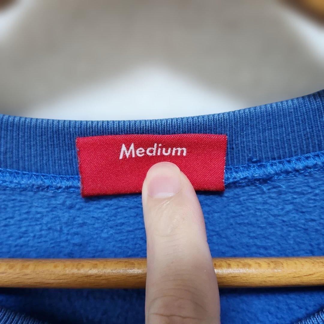 おさるもんちSupreme　トレーナー　美品　M　ブルー