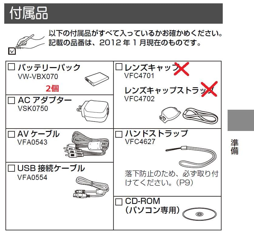 パナソニック HX-DC2 フルHDビデオカメラ