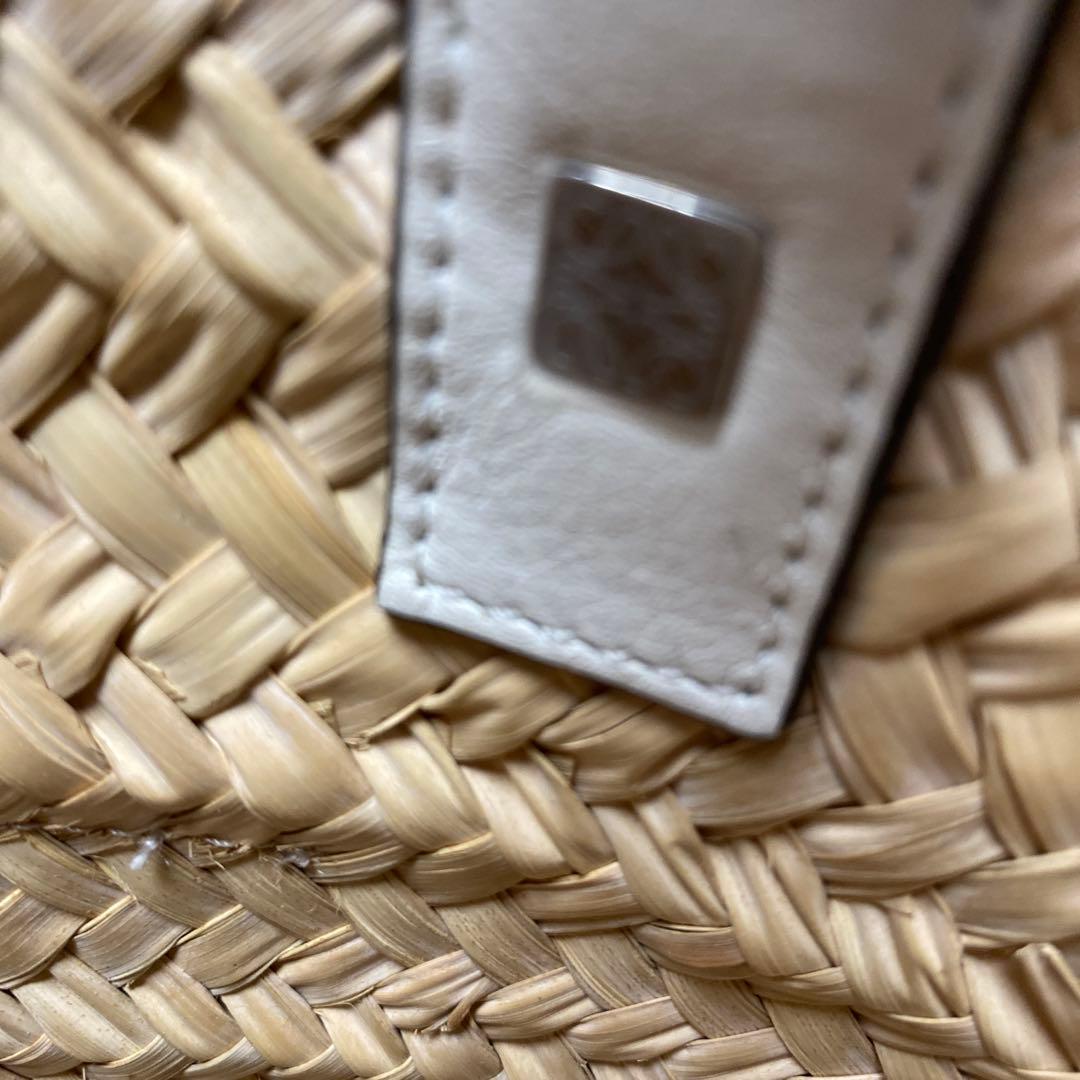 LOEWE かごバッグ ナチュラルミディアム