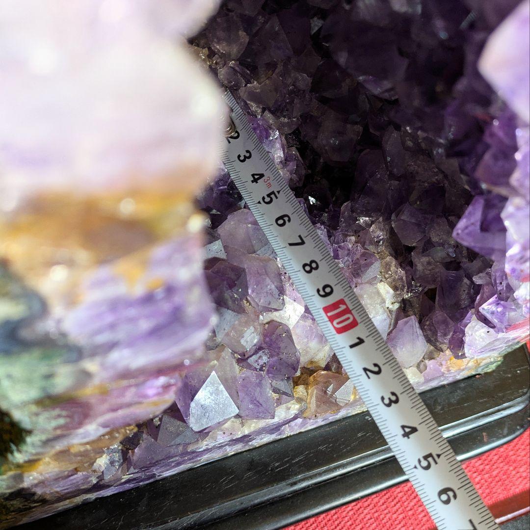 アメジストドーム 11.7㌔ 鑑賞石 観賞石 水石 盆石 天然石 鉱物 紫水晶