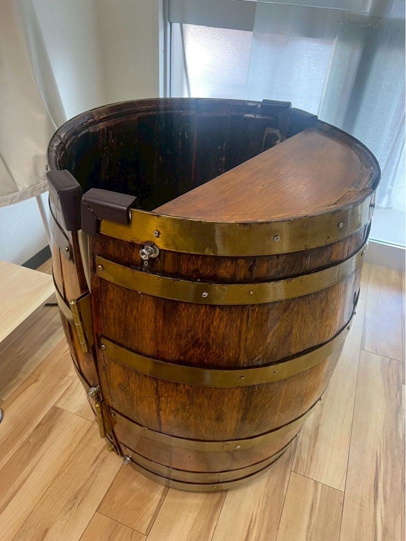 【激レア特別品】1人用サウナ 木製樽　バレルスチームサウナ