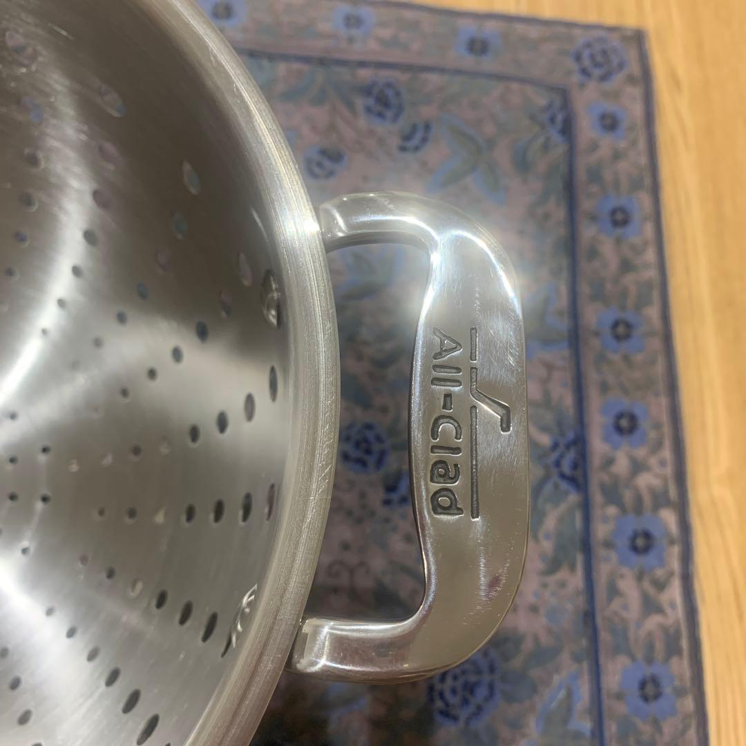 【極美品】All-Clad（オールクラッド）のステンレス製コランダー