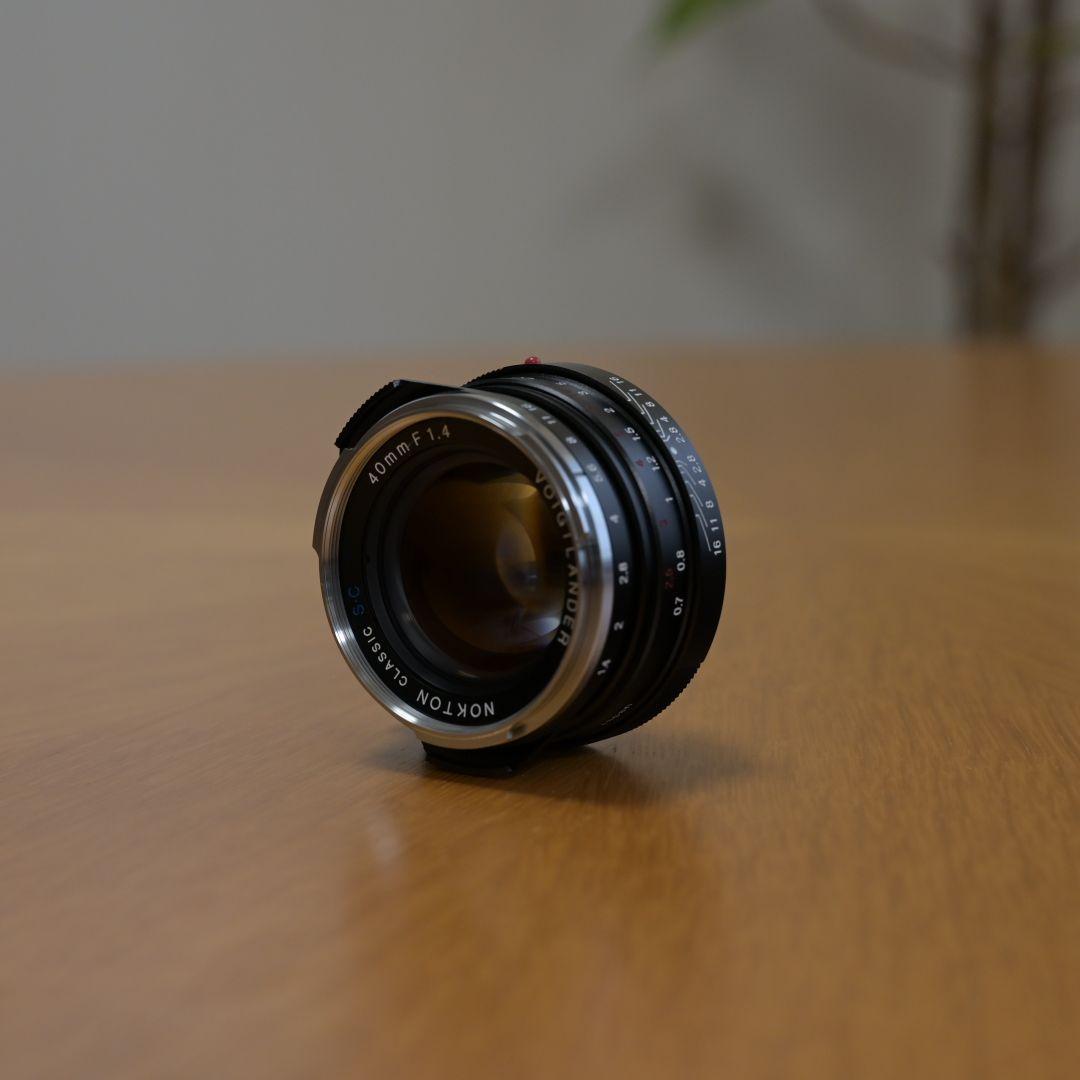 美品 NOKTON Classic 40mm F1.4 SC レンズフィルター付