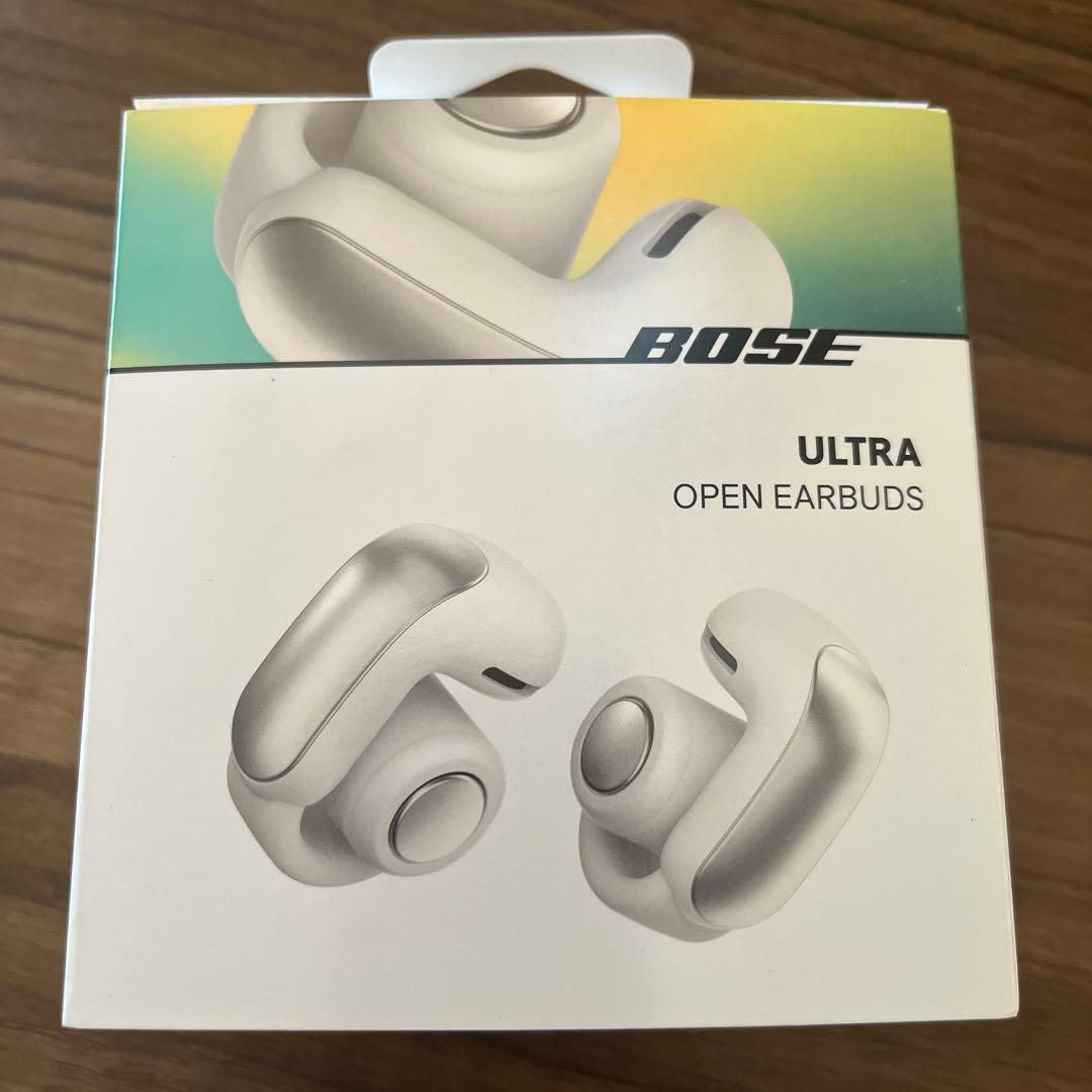 Bose Ultra Open Earbuds ホワイト 充電ケース付き
