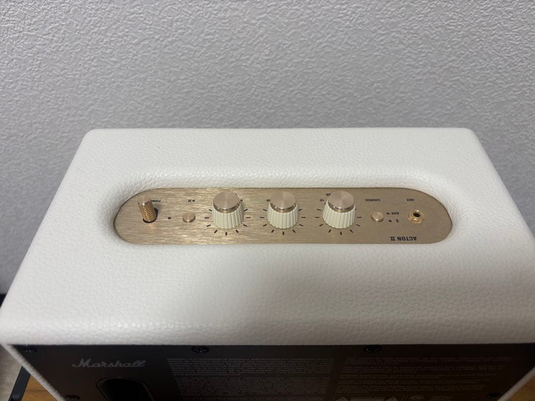 Marshall ACTON II Bluetooth スピーカー　ホワイト