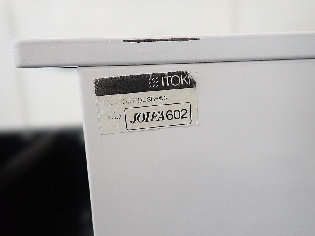 イトーキ　2段キャスターワゴン　17-0637