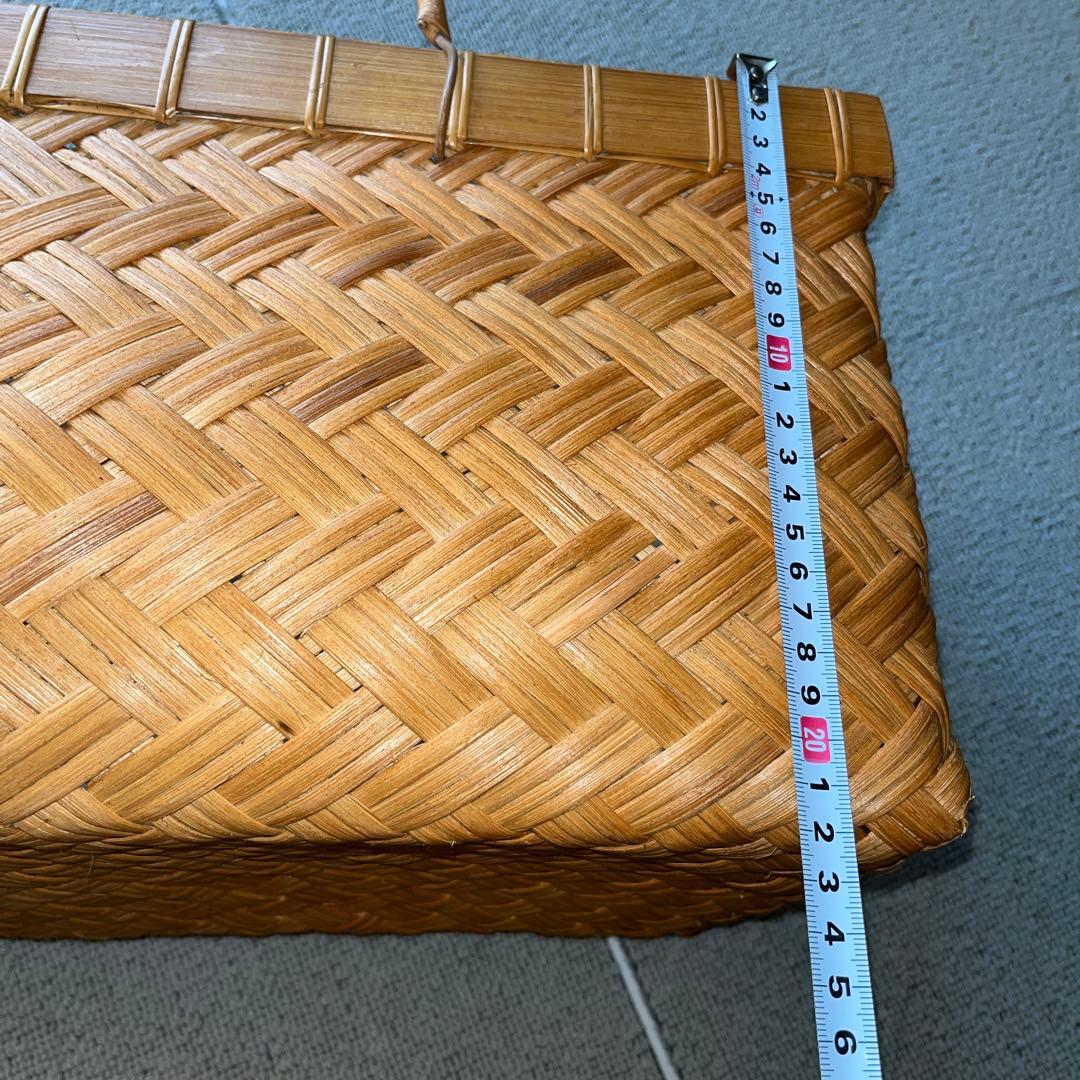 竹製 バスケット 買い物籠