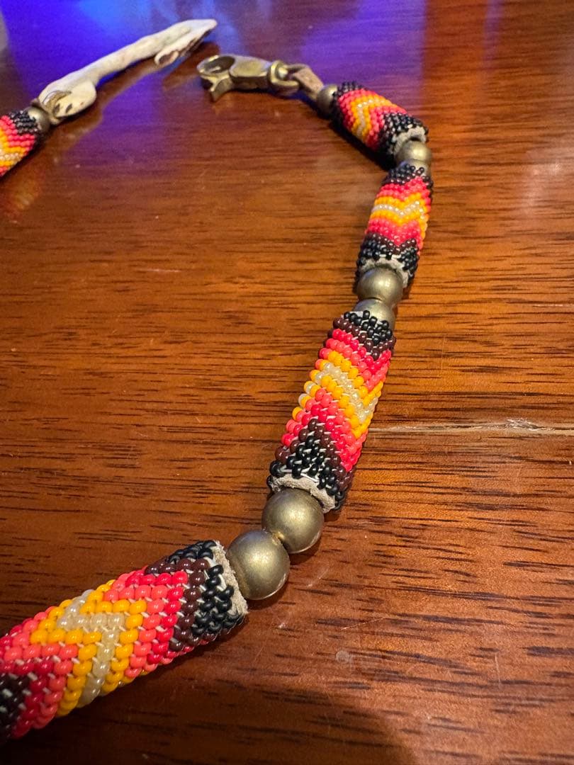 OGLALA アンティークビーズ ウォレットチェーン