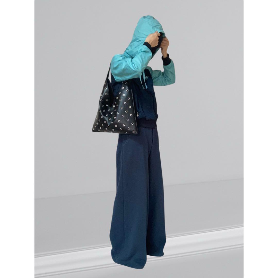 たまごぷりん EYELETS PU LEATHER BAG 3144B