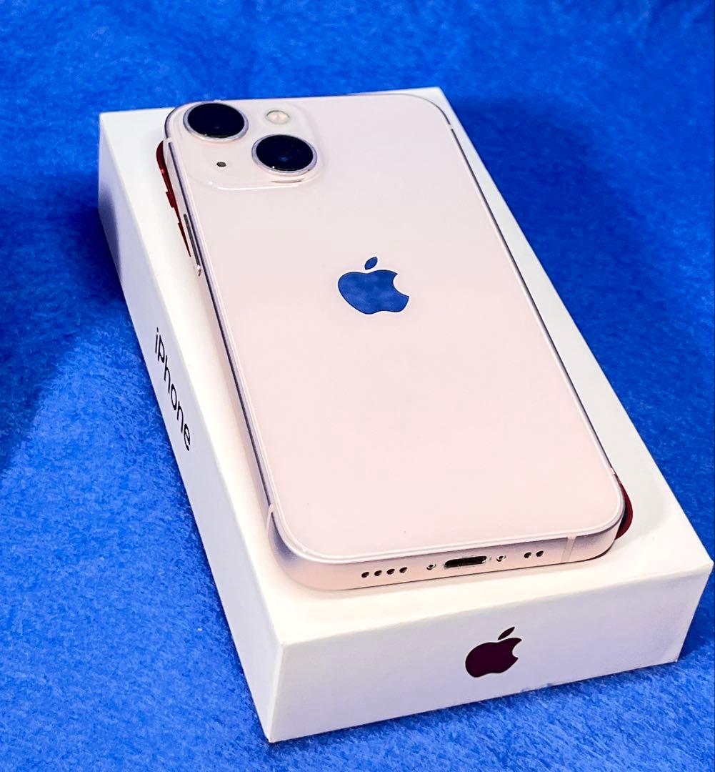 不明なし新品バッテリー＆ディスプレイiPhone13mini 128GBピンク