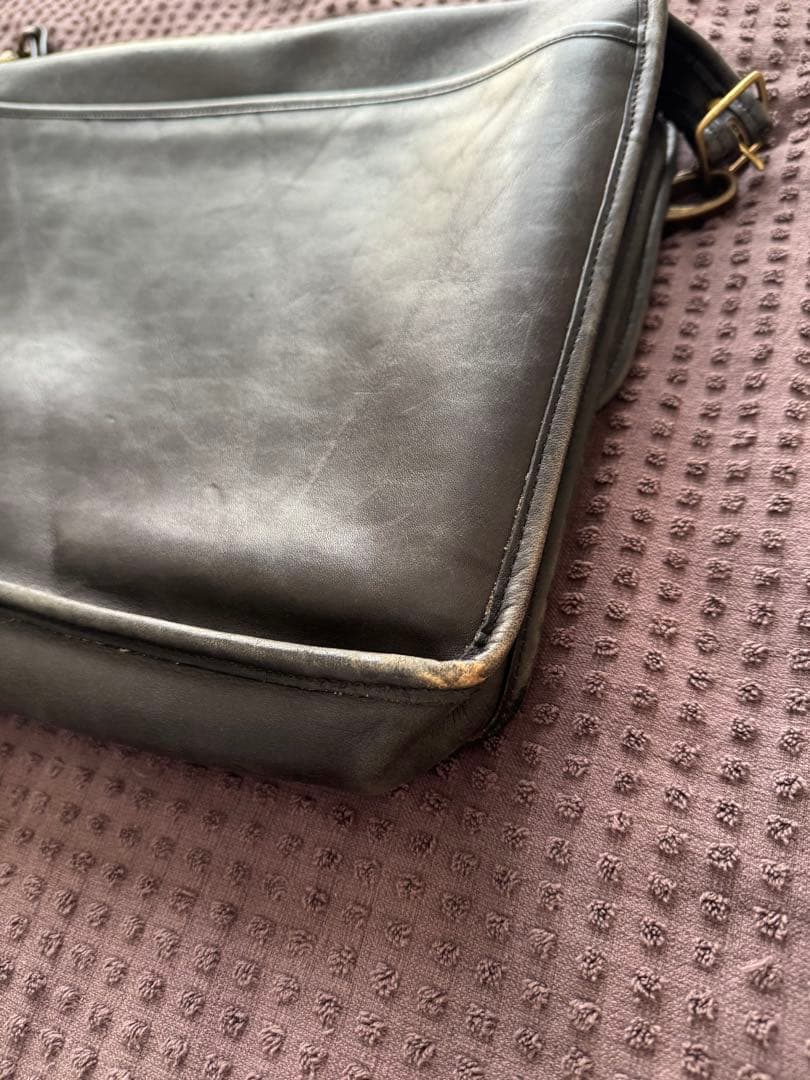 COACH オールドコーチ ビジネスバッグ レア物 410 ダークブラウン