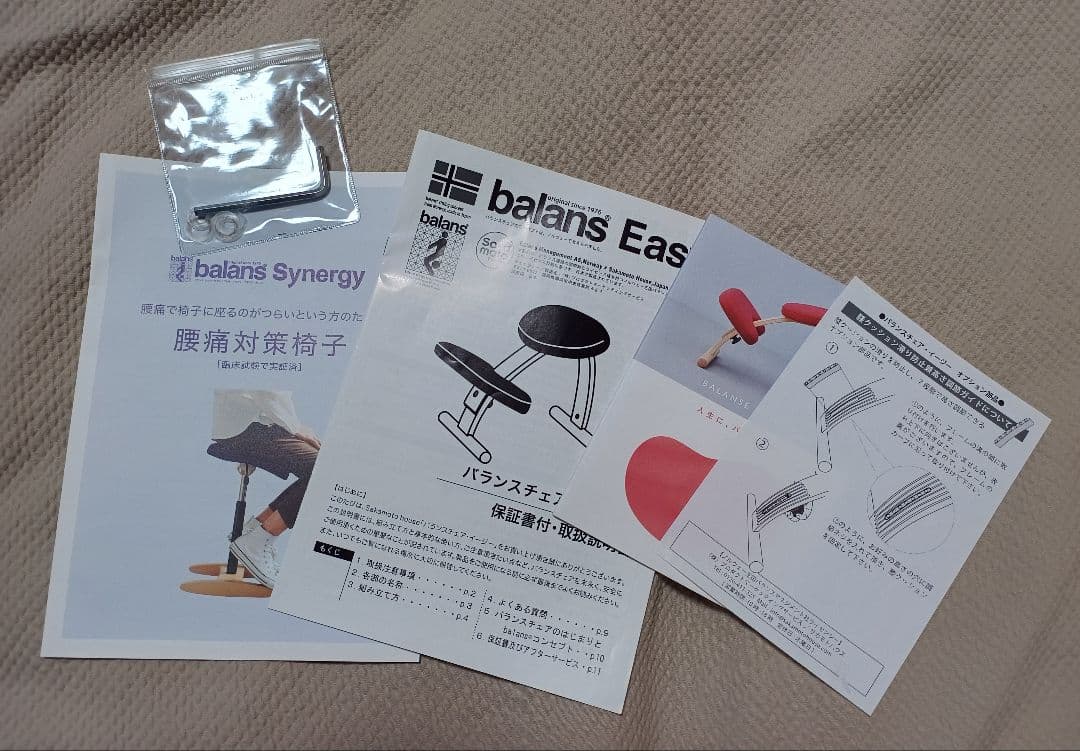 バランスラボ バランスチェア バランスイージー ダークブラウン中古