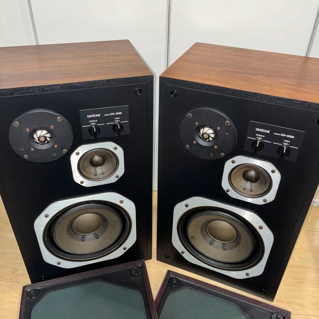 DIATONE スピーカー　ペアDS-28B 完動品　送料込み！いい音です！です
