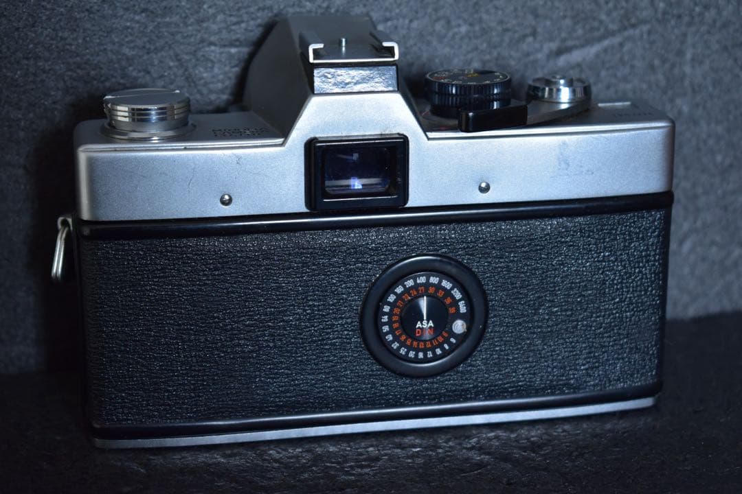 ミノルタ SRT101 シルバー ハーフレザーカバー 露出計動作OK