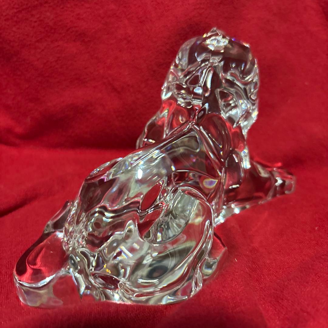 BACCARAT バカラ ライオン 置物