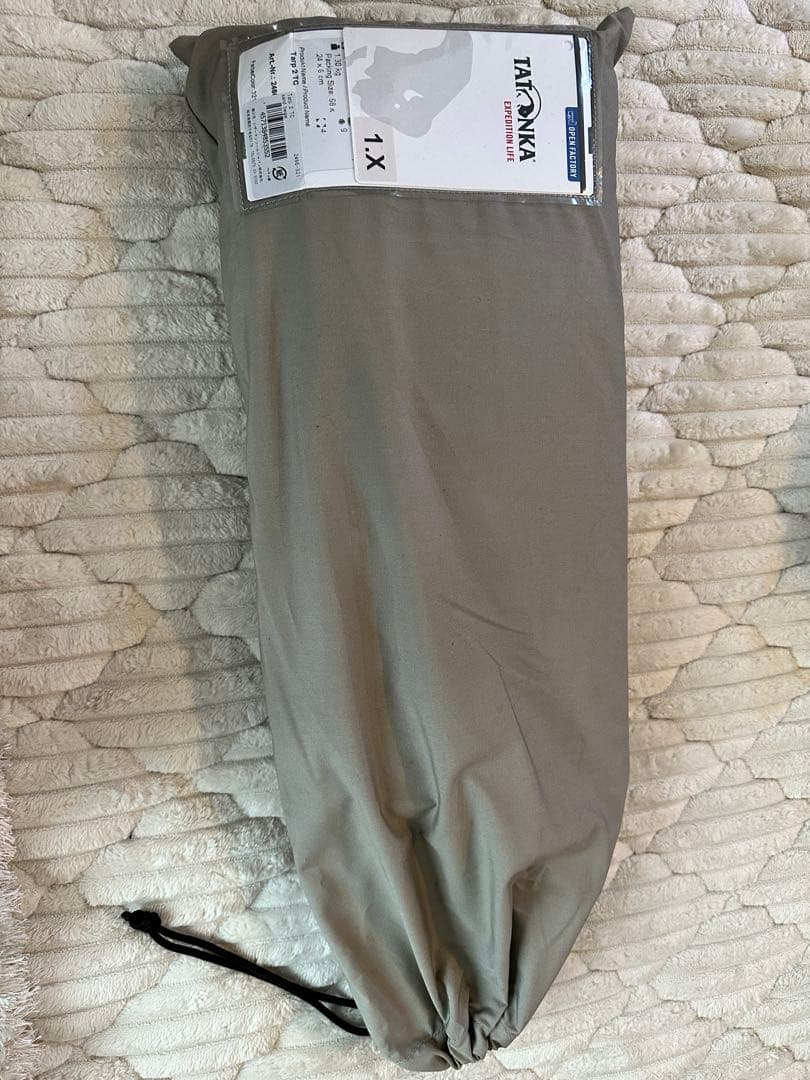 TATONKA タトンカ タープ 2TC 285×300cm サンドベージュ