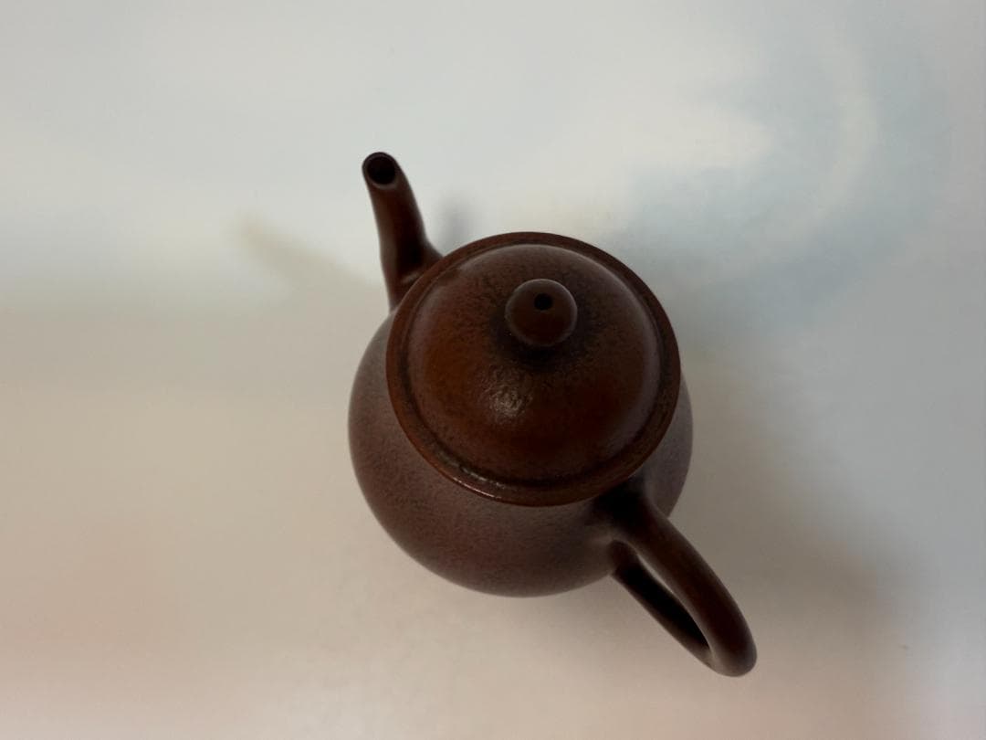 唐物紫砂壺 朱泥「孟臣 自有一山川」刻 急須 時代品 煎茶道具 美術品