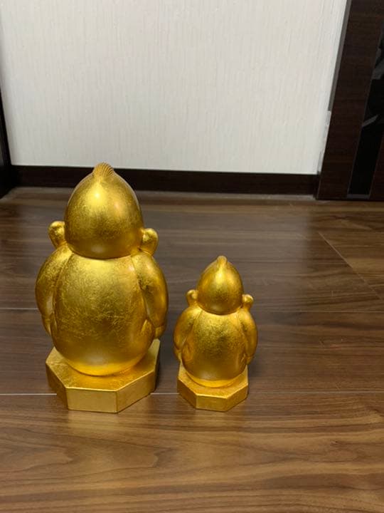 神癒の金ビリちゃん(大と小)セット売り