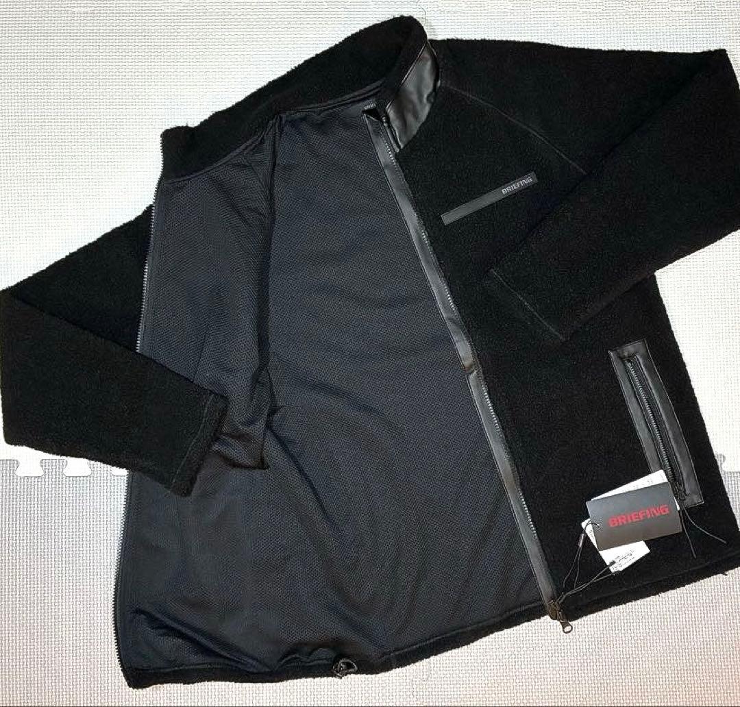 BRIEFING SH MS WOOL BOA BLOUSON（BLK／M）