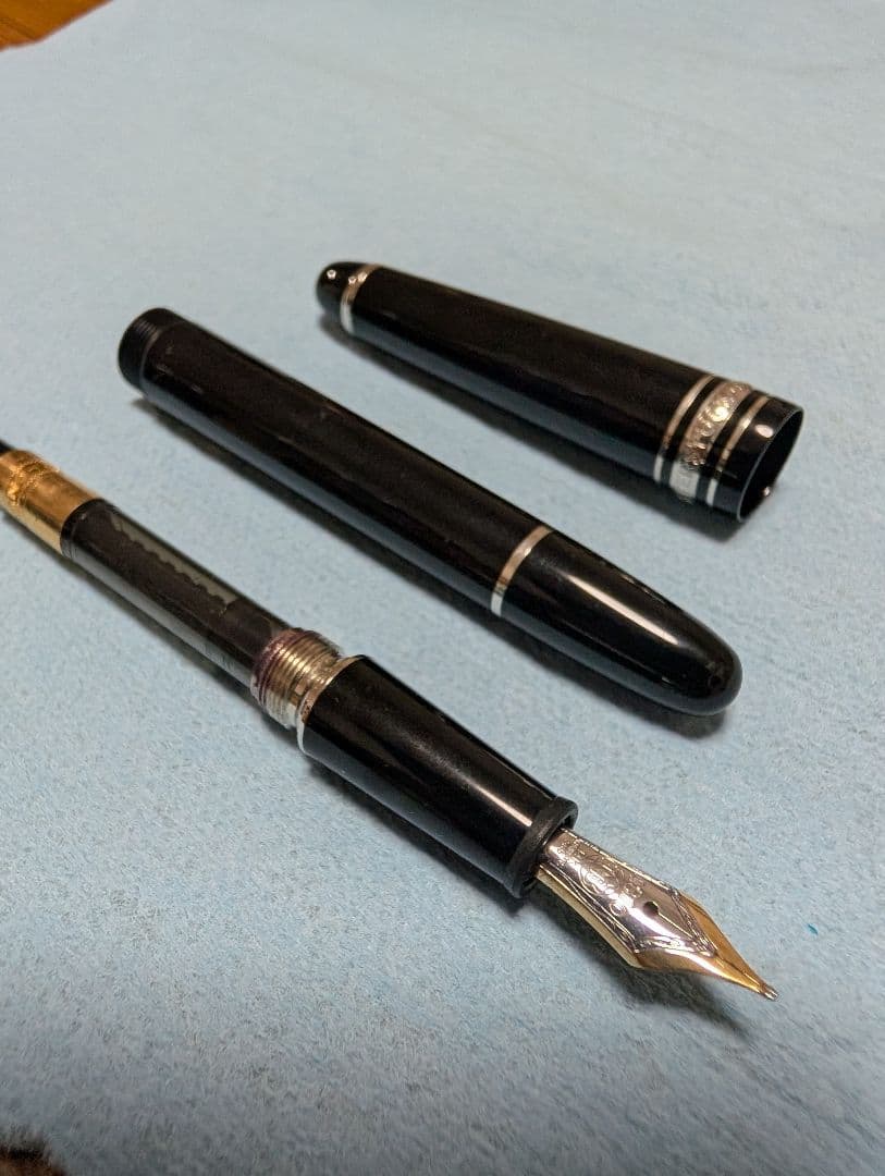 モンブラン マイスターシュテュック プラチナライン 万年筆 ボールペン