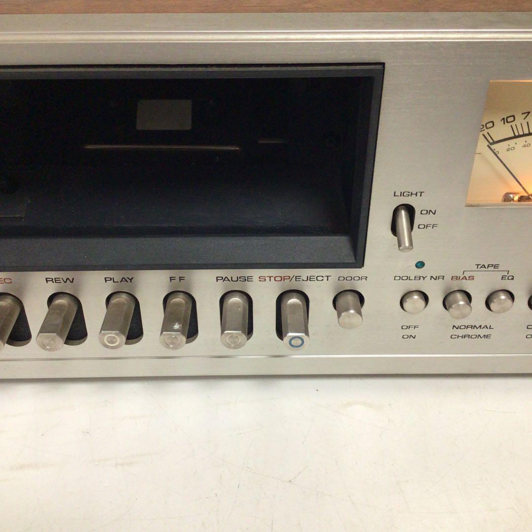 パイオニア　ステレオカセットテープデッキ　Pioneer CT-7 メーター付き