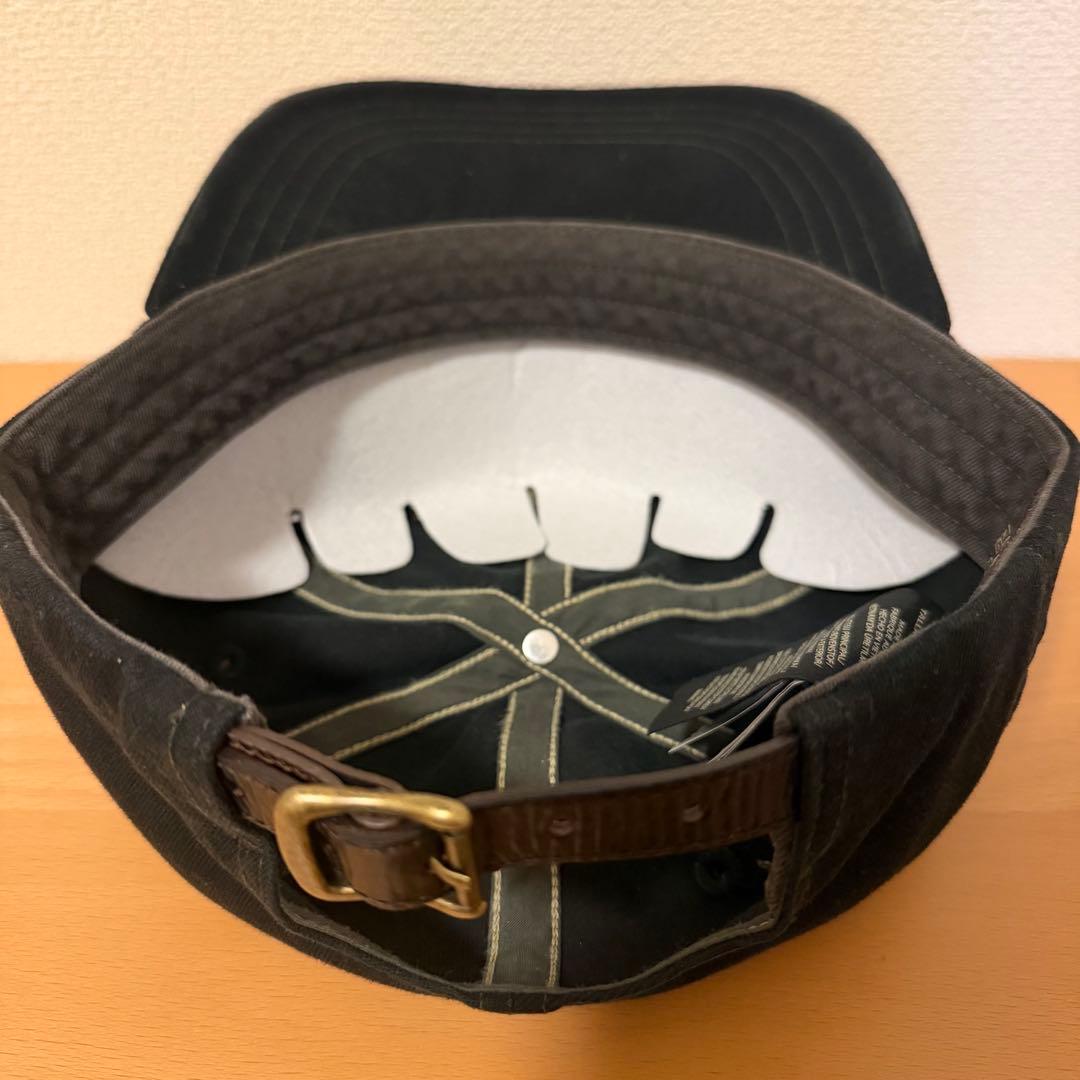 一度のみ使用【RRL】Ranch ロゴ ツイル ボール キャップ