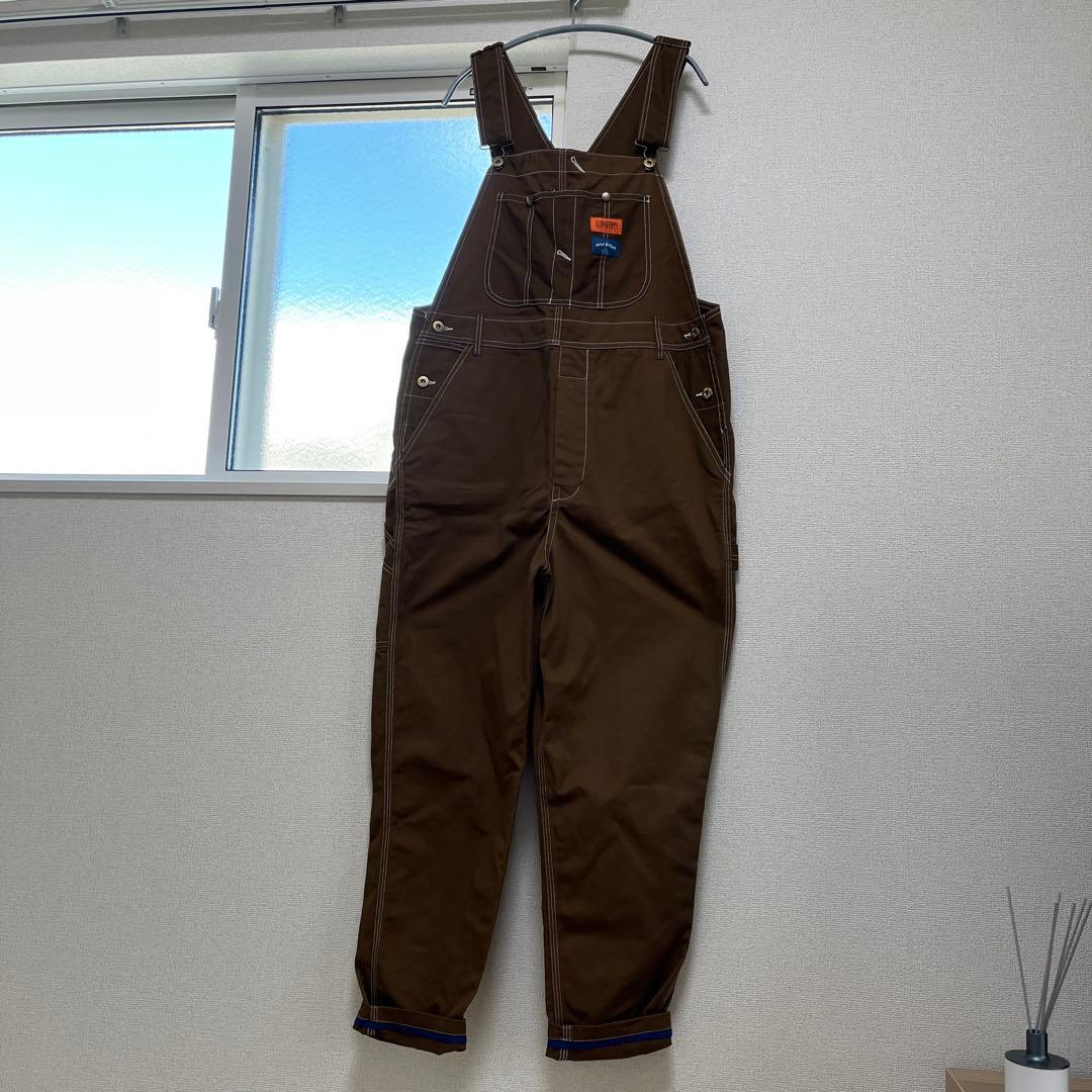 over print × UNIVERSAL OVERALL オーバーオール