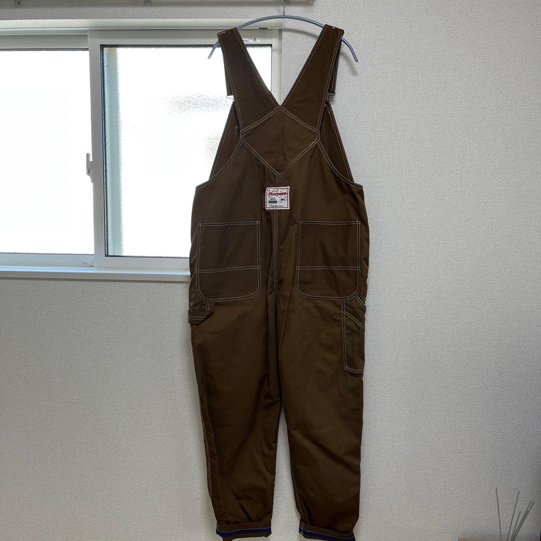 over print × UNIVERSAL OVERALL オーバーオール