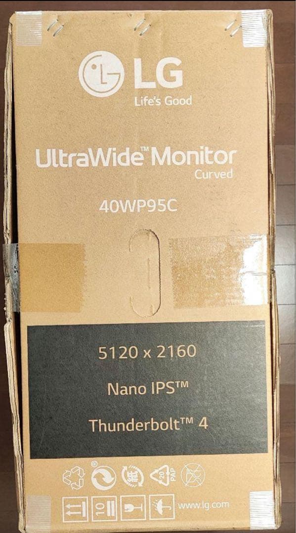 新品　LG 40WP95C-W 39.7インチ/5K2K ウルトラワイドモニター