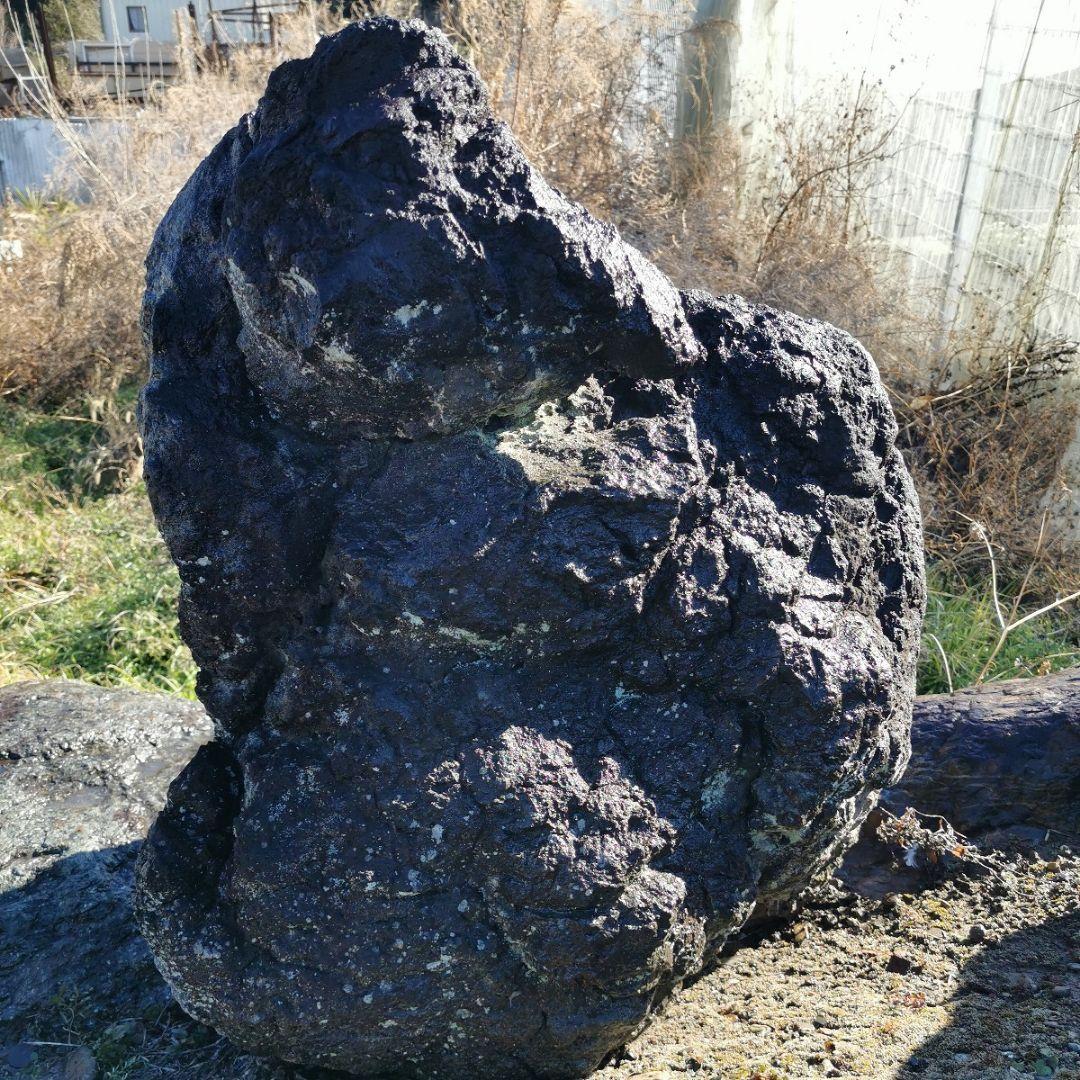 浅間　溶岩石　166キロ　庭石　石　鑑賞石　庭　坪庭　ガーデニング　置物