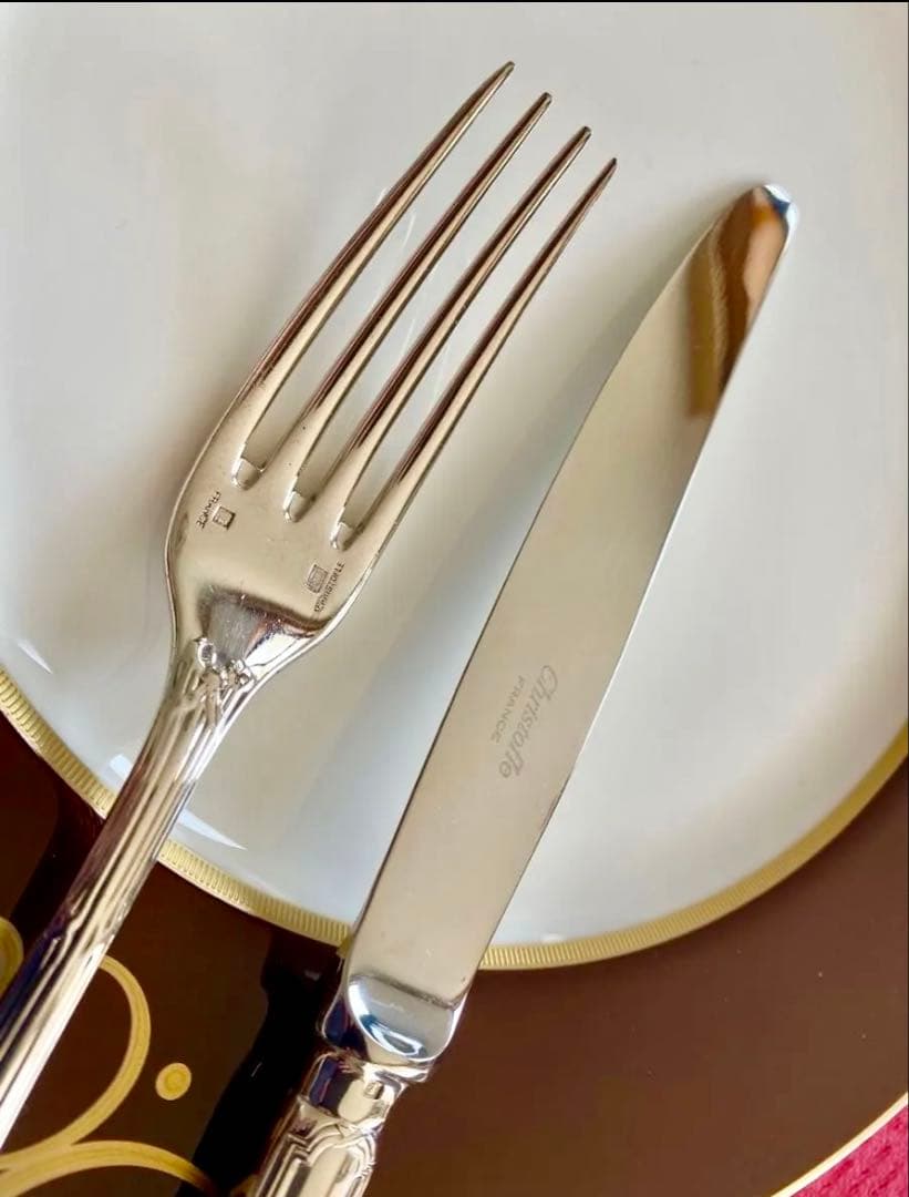 【専用商品】クリストフル リュバンテーブルカトラリーペアセット