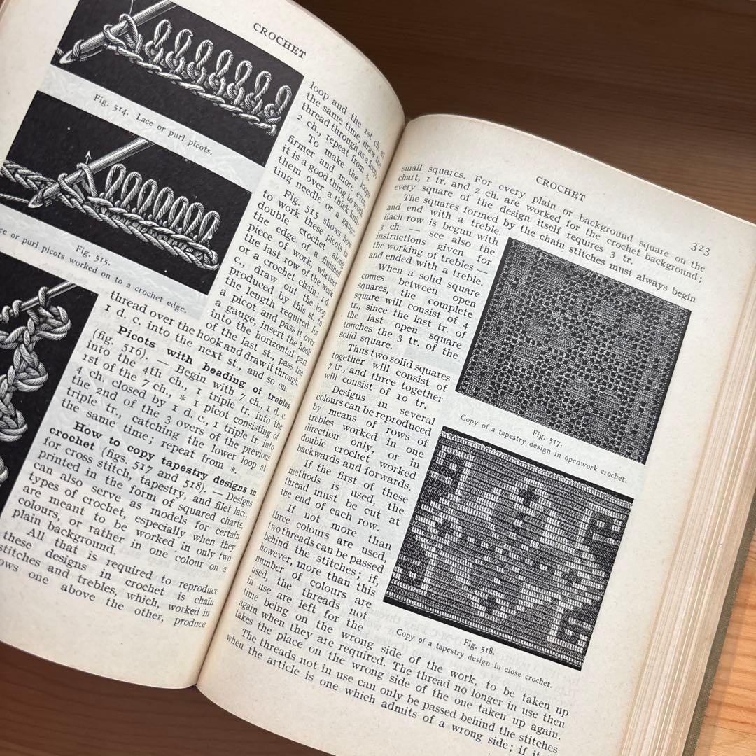 アンティーク雑貨 Encyclopedia of needlework