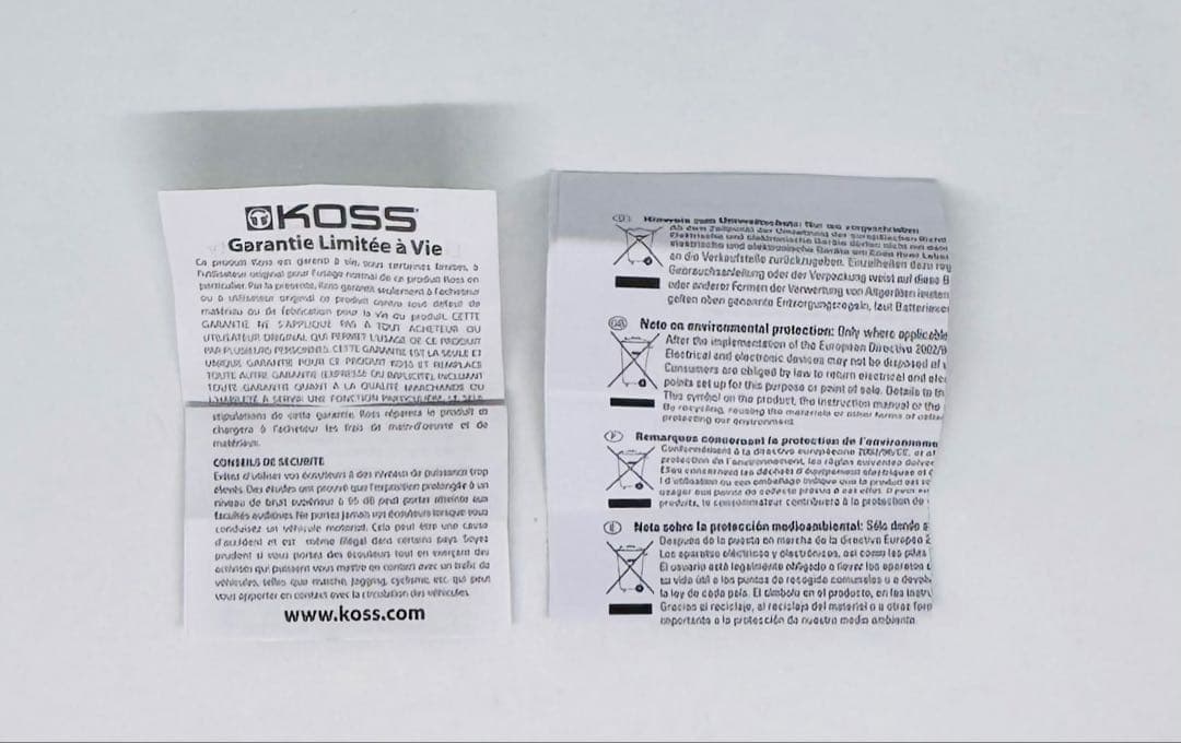 Koss Porta Pro 限定版ブラックゴールドオンイヤーヘッドフォン