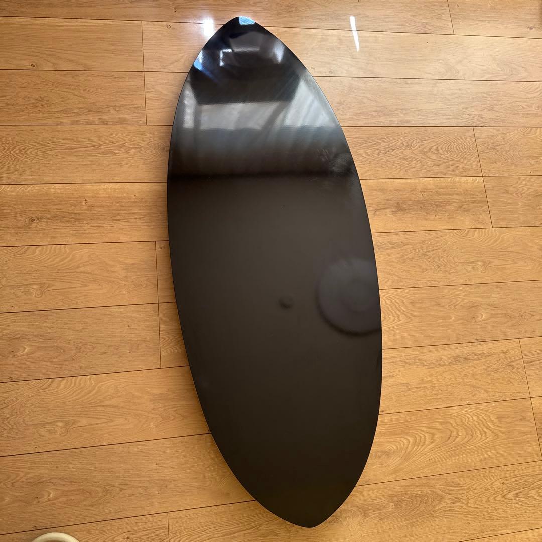 新品 ミニデザイン スキムボード　ケースカバー付き　グレーベージュ