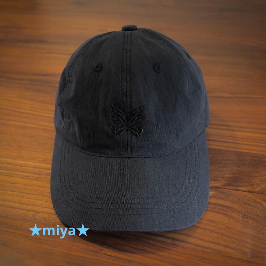 Needles / 【別注】Papillon Cap / Nlyon Cap 黒