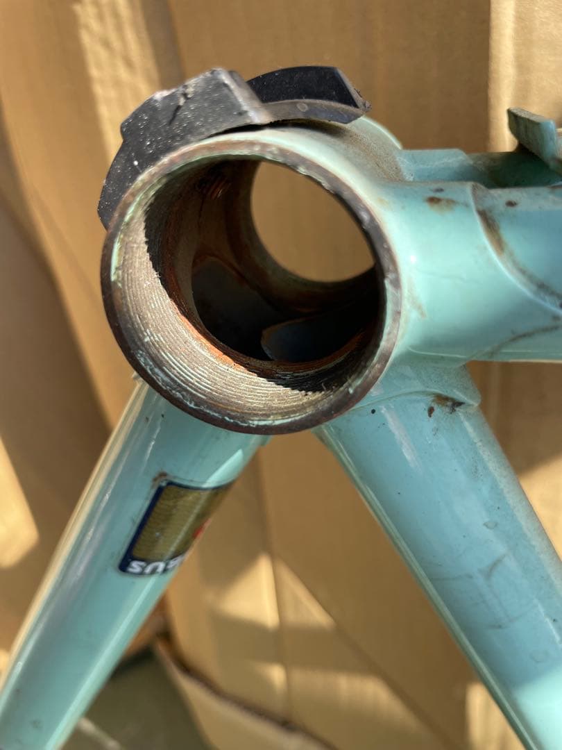 ビアンキ　クロス　レストアベー　クロモリ