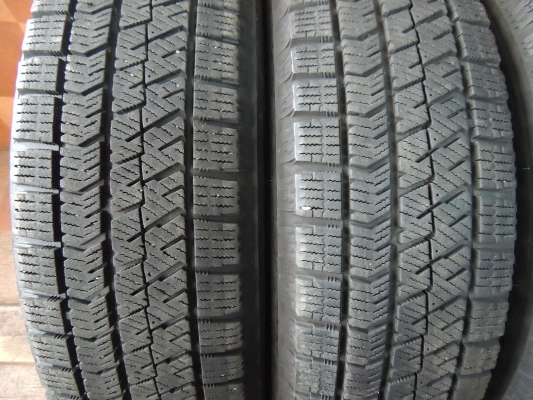 A77　155/65R14　ブリヂストン　スタッドレス4本　自家塗装　ハブ径56
